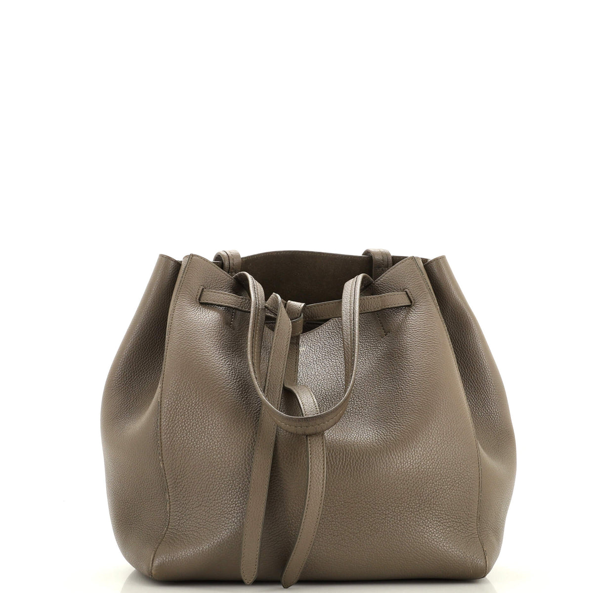 Celine CELINE Phantom Tie Cabas Tote Leather Medium