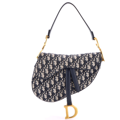 Saddle Handbag Oblique Canvas Medium