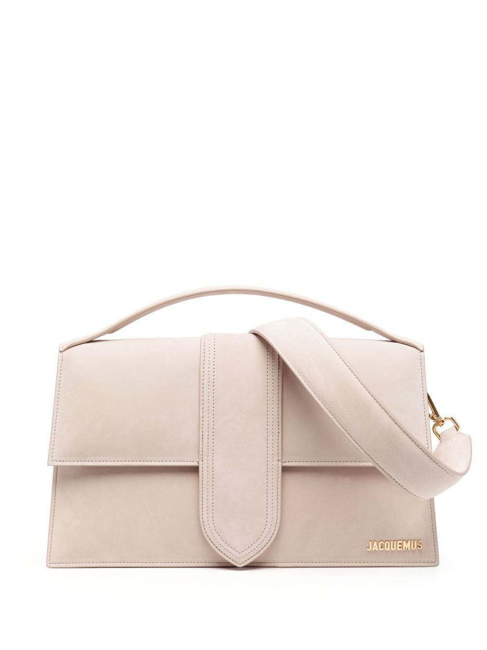 Jacquemus Women's Le Bambinou Leather Handbag in Beige | Size UNI | 221BA014
