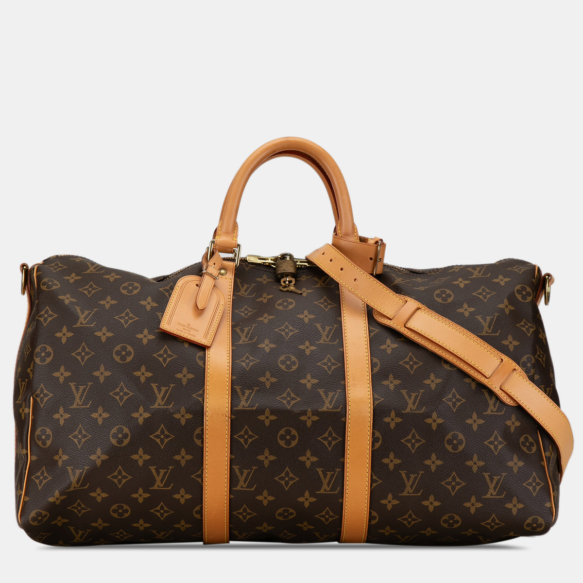 Louis Vuitton Monogram Keepall Bandouliere 50 Bag