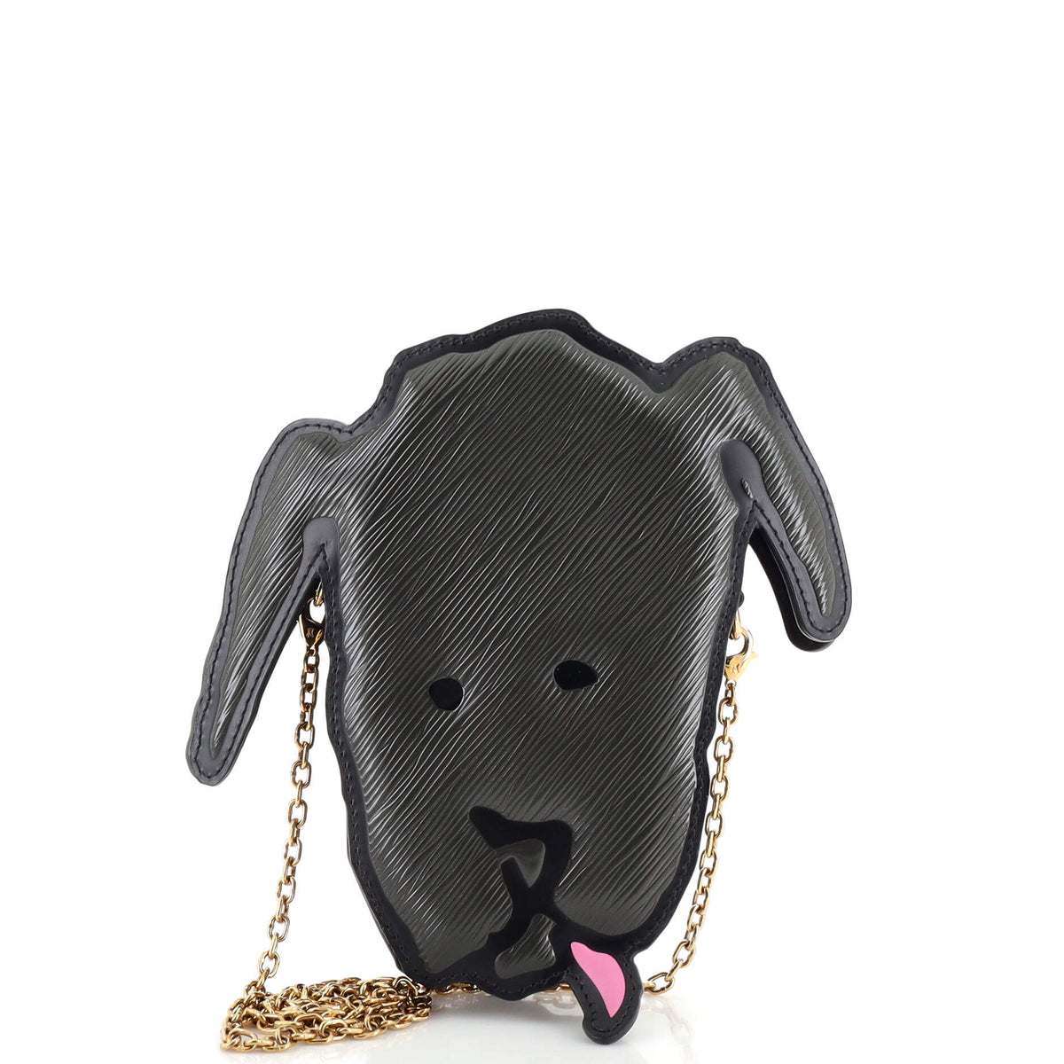 Louis Vuitton Grace Coddington Dog Face Bag Epi Leather and Reverse Monogram Canvas Mini