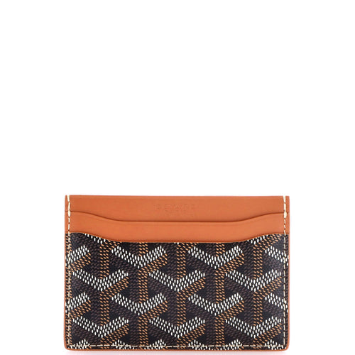GOYARD Saint Sulpice Card Holder Coated Canvas