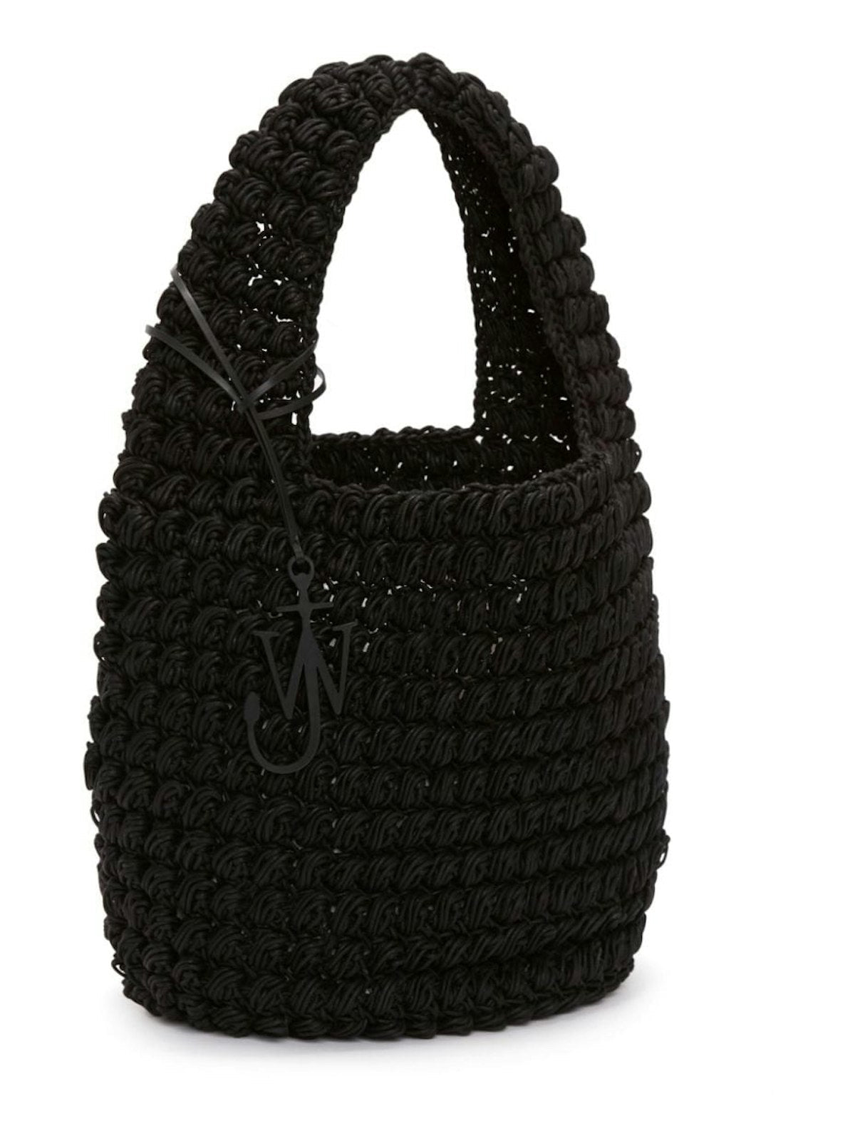 Jw Anderson Women's Bolso Cesto M Negro Nudos in Black | HB0565FA0305999999