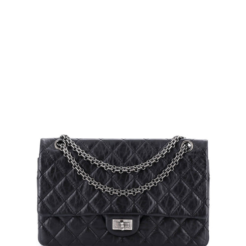 CHANEL Reissue 2.55 Flap Bag Quilted Aged Calfskin 226