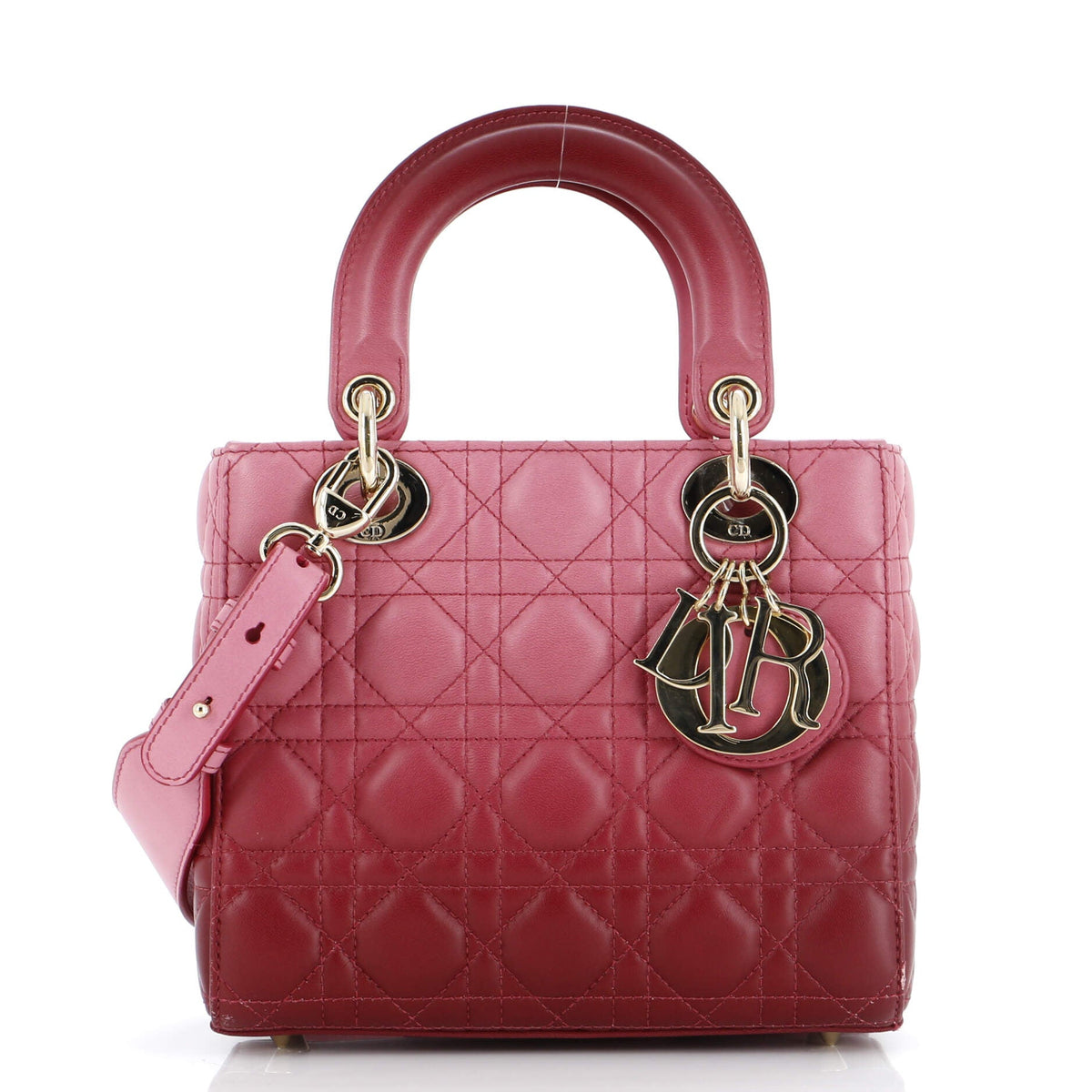 Christian Dior My ABCDior Lady Dior Bag Cannage Quilt Gradient Lambskin Small