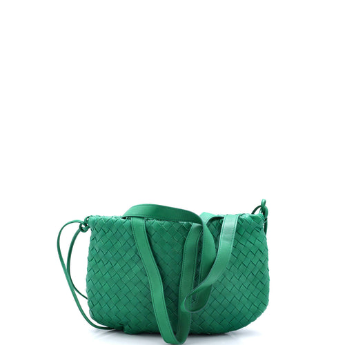 Bulb Shoulder Bag Intrecciato Nappa Small