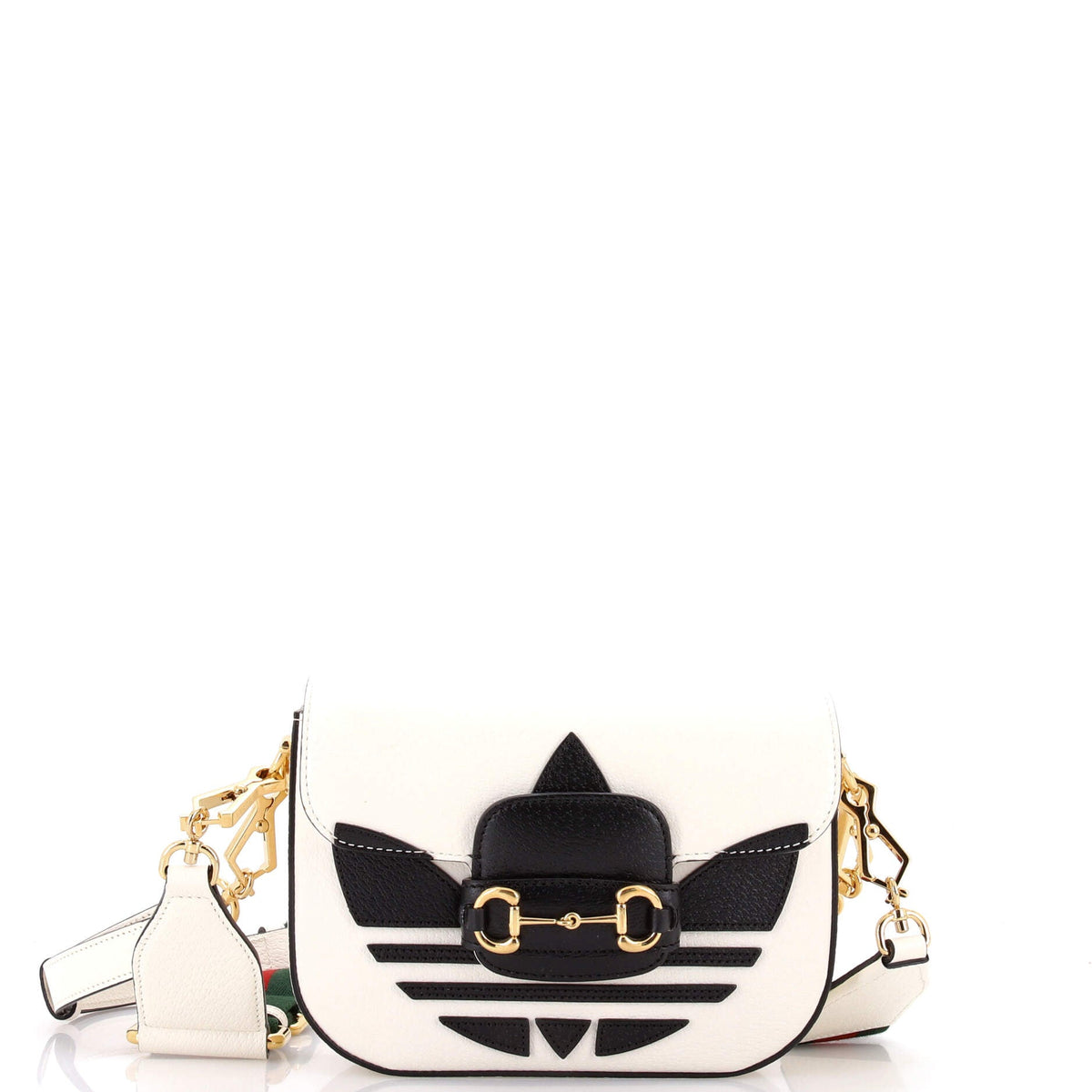 Gucci GUCCI x Adidas Horsebit 1955 Shoulder Bag Leather Mini