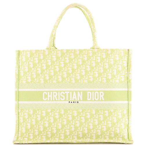 Book Tote Oblique Canvas Large