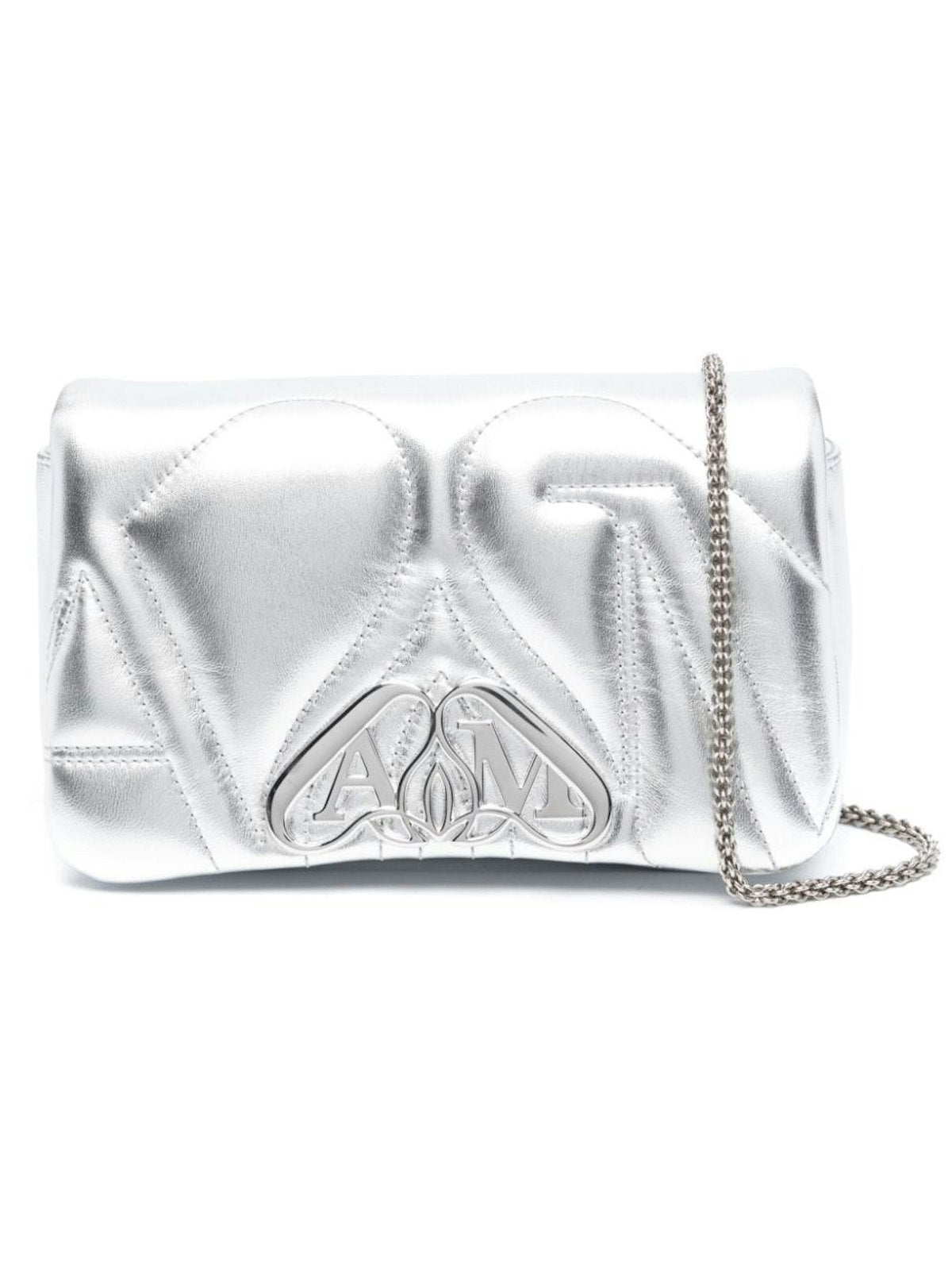 Alexander Mcqueen Women's Bags.. Silver | Size UNI | 7770111BL0I1400