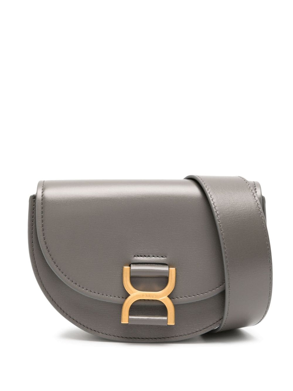 Chloé Women's Mini Marcie Crossbody Bag in Grey | Size UNI | CHC23AP847K82