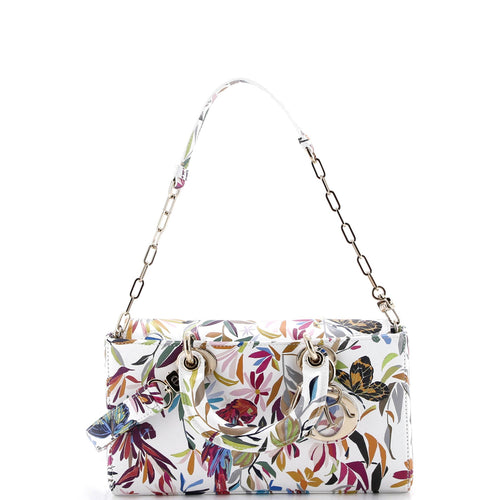 Lady D-Joy Bag Printed Leather Medium