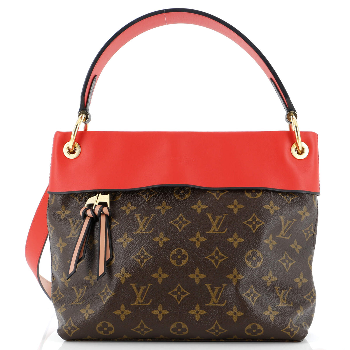 Louis Vuitton Tuileries Besace Bag Monogram Canvas with Leather