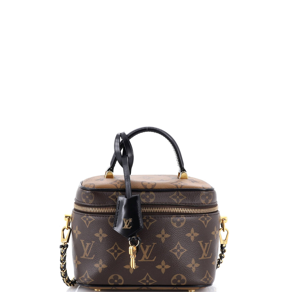 Louis Vuitton Vanity Handbag Reverse Monogram Canvas PM