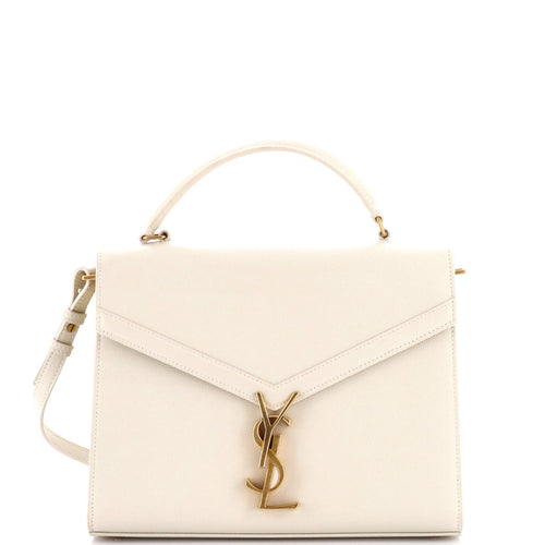 Cassandra Top Handle Bag Leather Medium