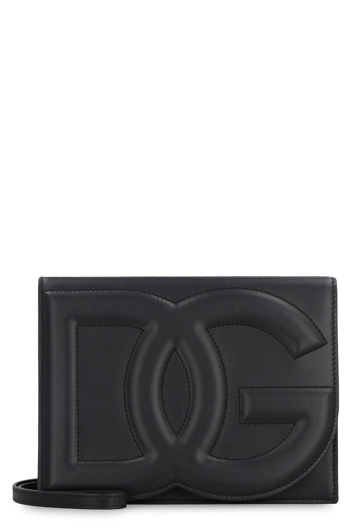 Dolce & Gabbana Women's Dg Logo Mini Bag in Black | BB7287AW576