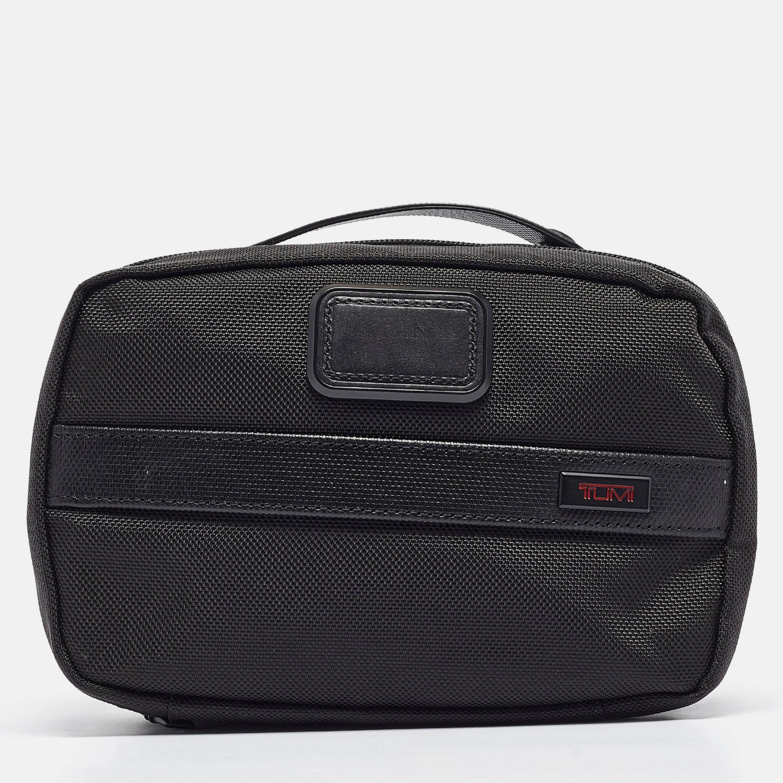 Tumi Schwarze Alpha 2 Split-Reisetasche aus Nylon