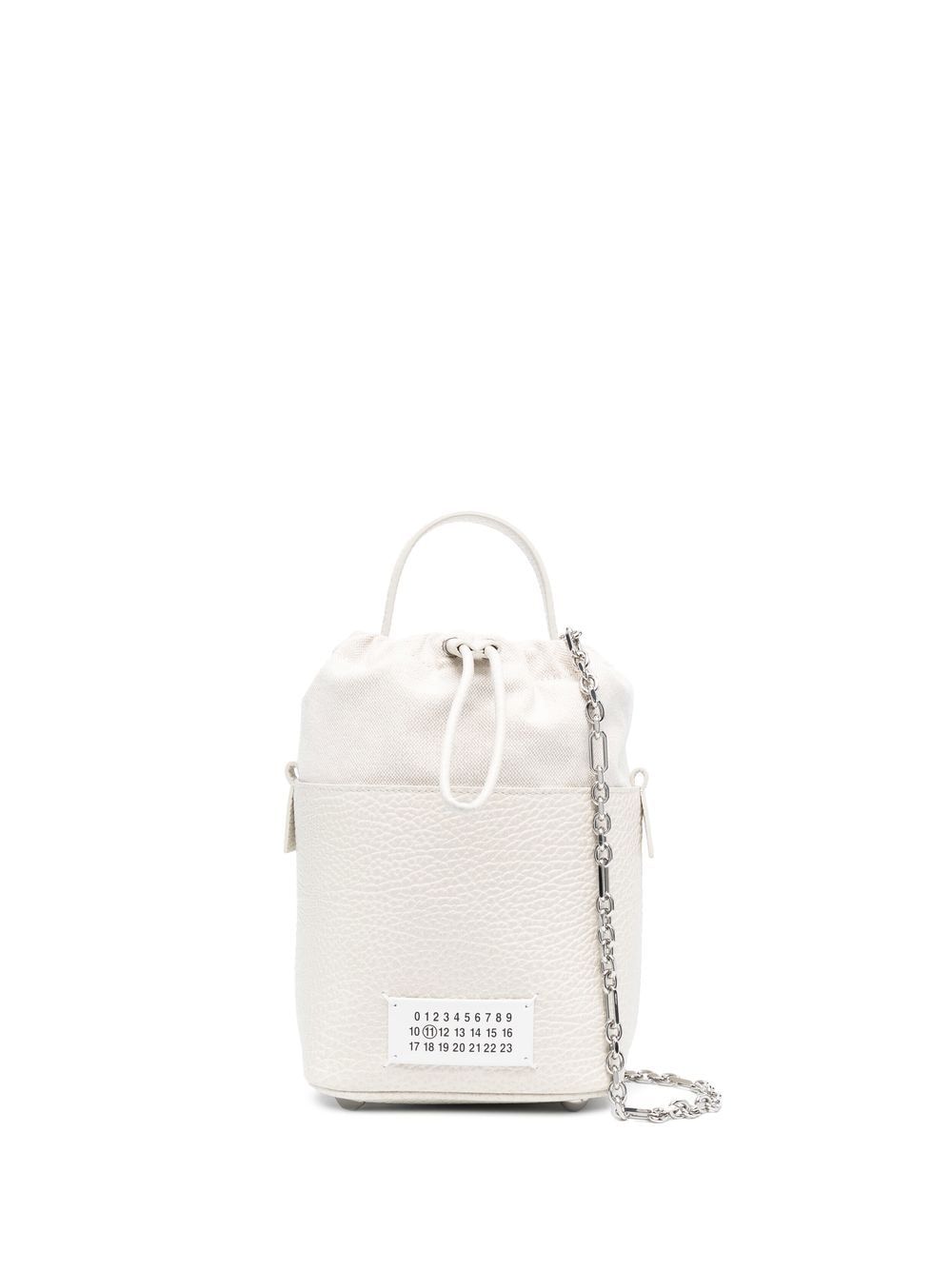 Maison Margiela 5Ac Bucket Bag in White | S61WG0035P4348