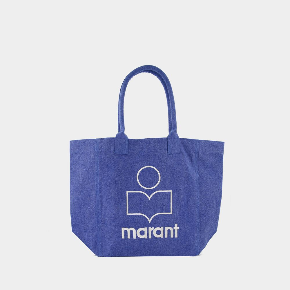 Isabel Marant Women's Yenky Tote Bag in Blue | PM0001FA Color A1X19M Color 30BU