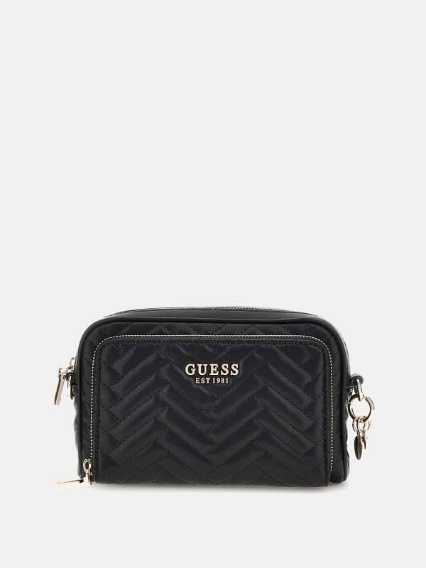 Guess Anning Quilted Mini Crossbody