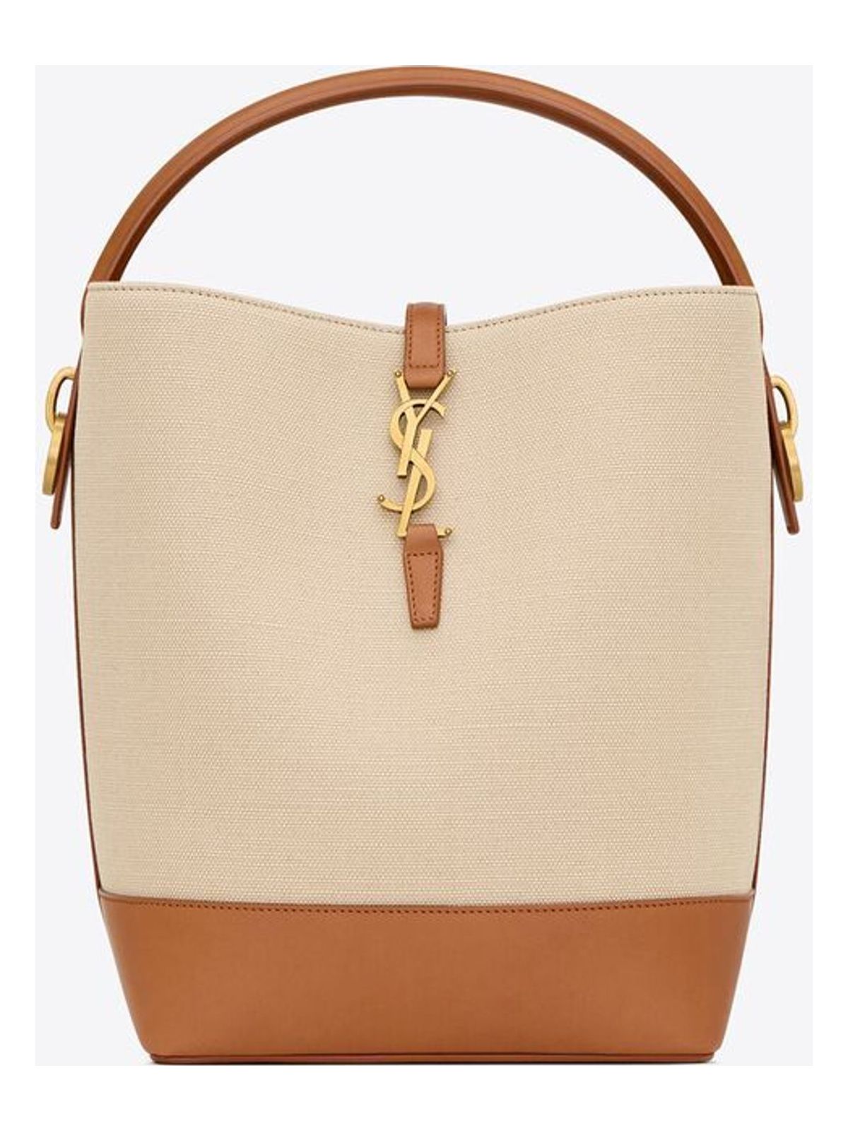Saint Laurent Women's Le 37 Bucket Bag in Desertdust | 742828FAC7T