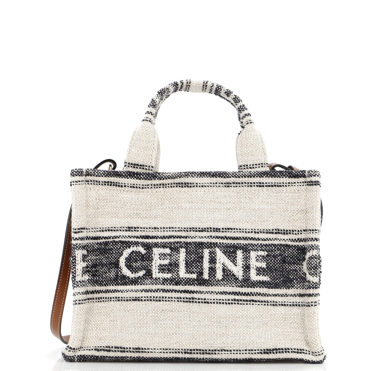 Celine CELINE Cabas Thais Tote Printed Canvas Small