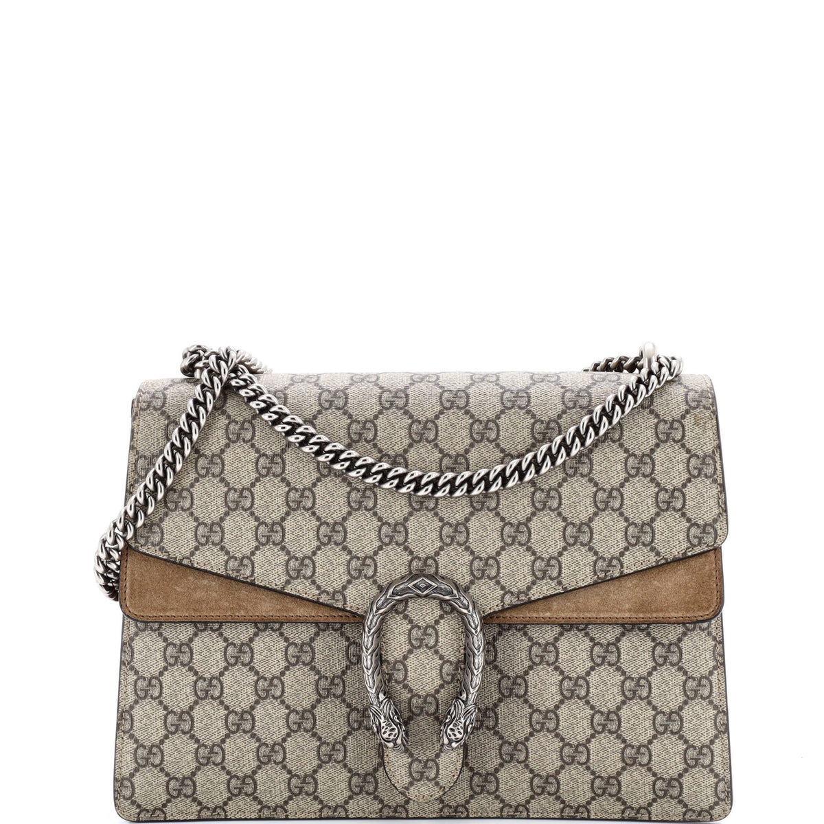 Gucci GUCCI Dionysus Bag GG Coated Canvas Medium