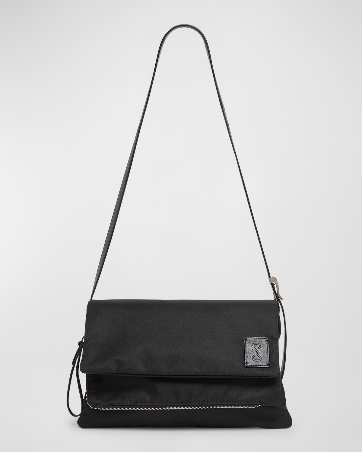 Proenza Schouler City Small Flap Nylon Shoulder Bag