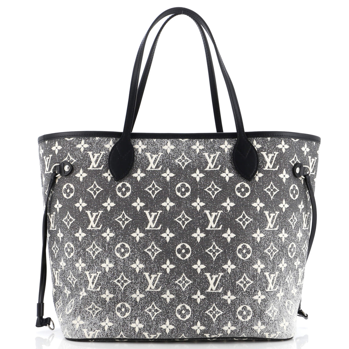 Louis Vuitton Neverfull NM Tote Monogram Jacquard Denim MM