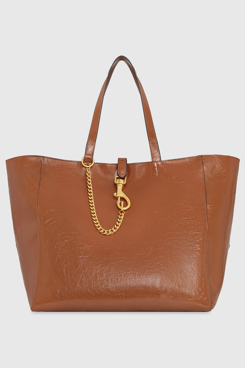 Megan Weekender Tote With Travel Sleeve Bag In Brown