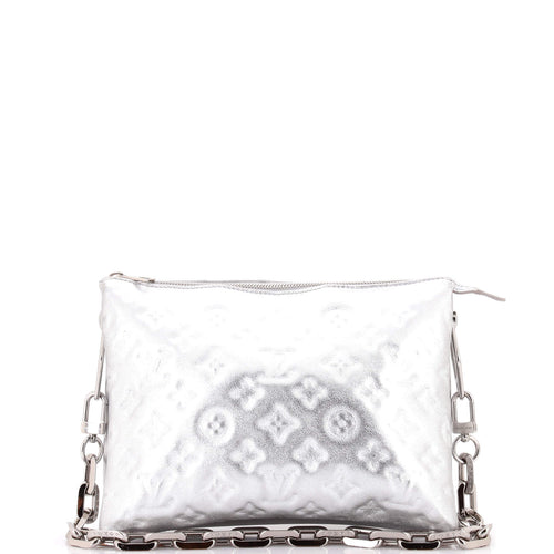 Coussin Bag Monogram Embossed Lambskin PM