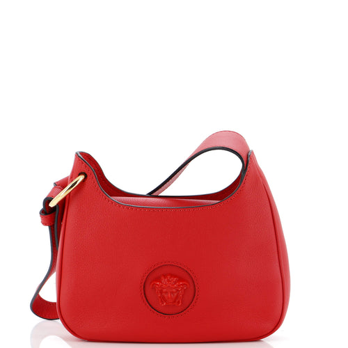 VERSACE La Medusa Hobo Leather Small