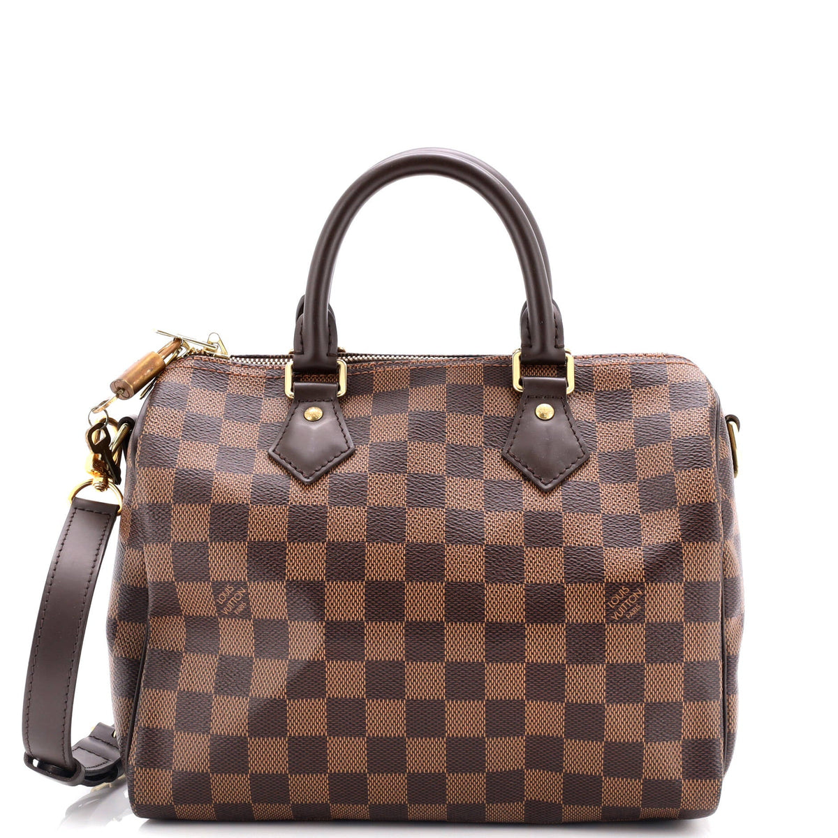 Louis Vuitton Speedy Bandouliere Bag Damier 25