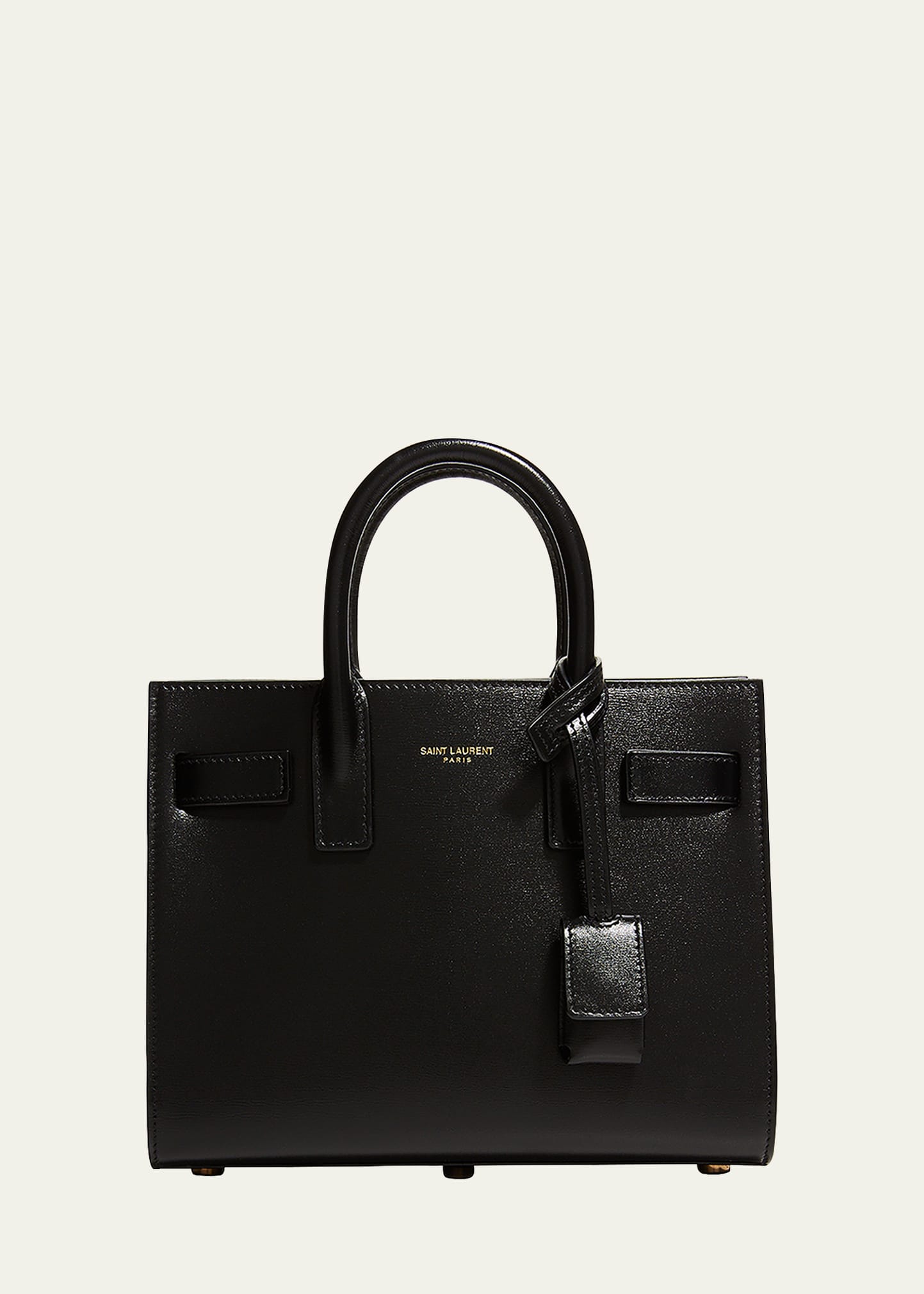 Saint Laurent Sac De Jour Nano Top-Handle Bag in Smooth Leather