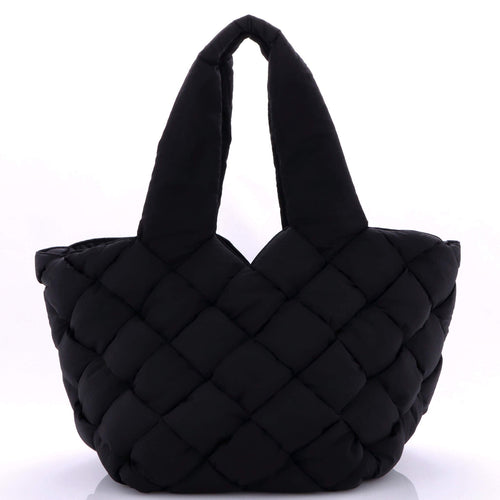 Cassette Paper Tote Intrecciato Nylon