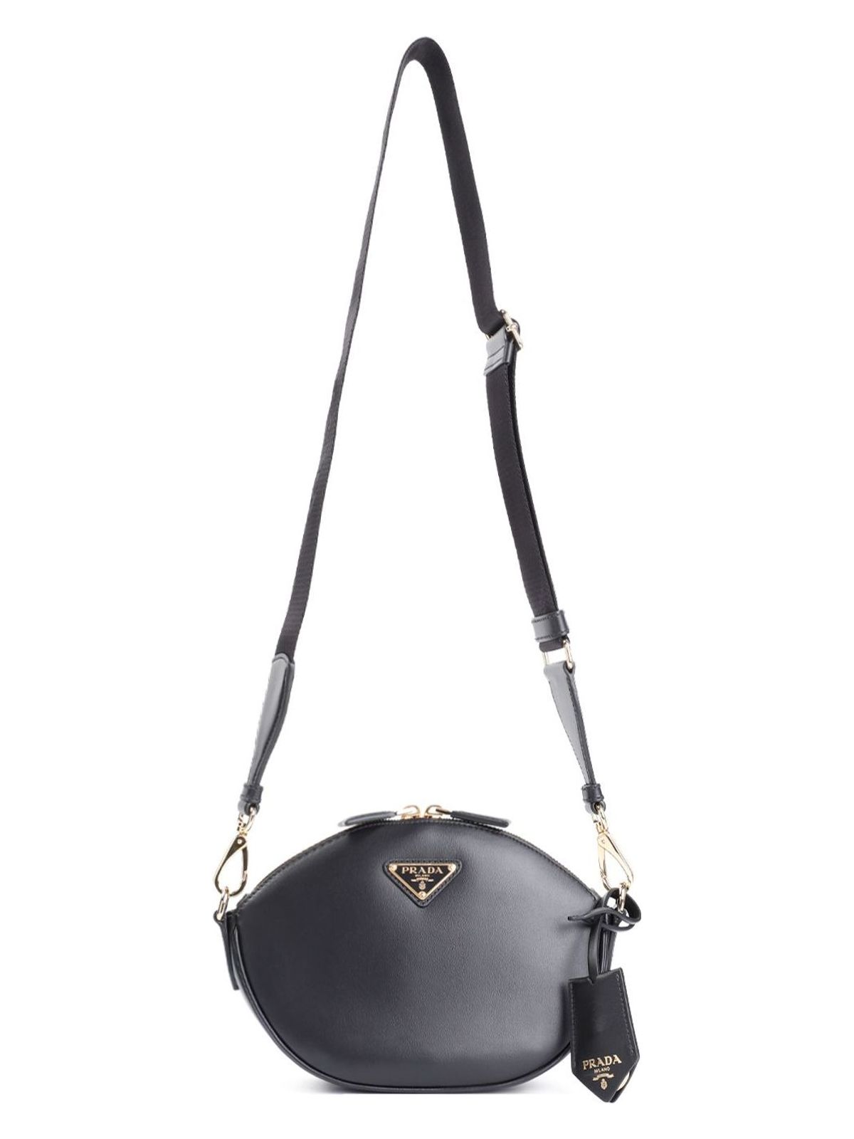 Prada Women's Bandoliera Bag in Black | Size UNICA | 1BH212VNVM2AIX