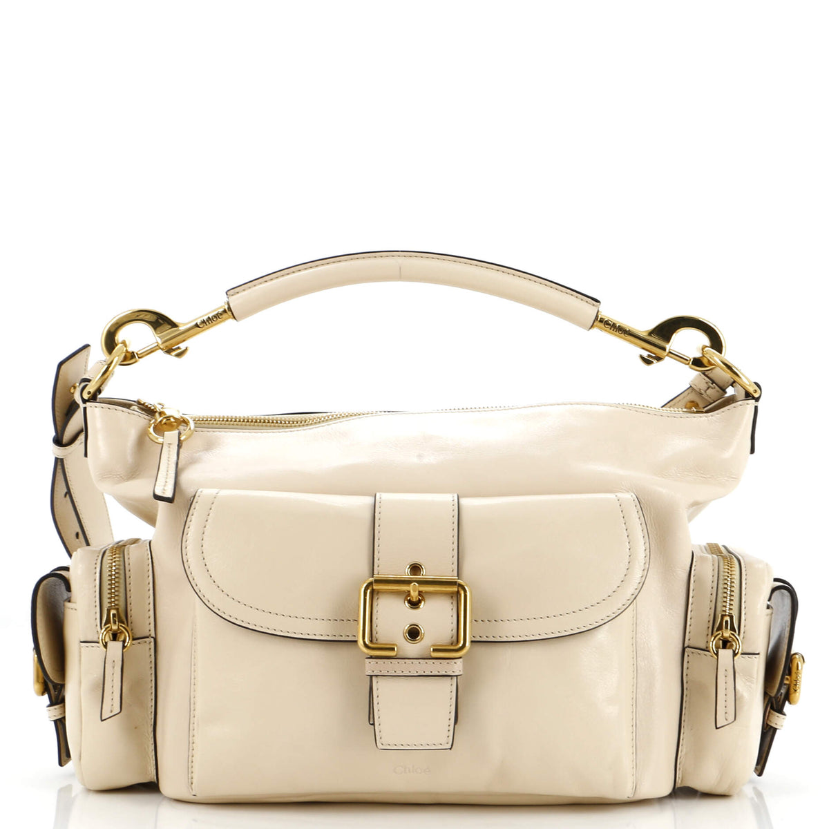Chloe CHLOE Camera Shoulder Bag Leather Medium