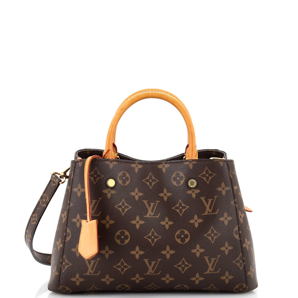 Montaigne Handbag Monogram Canvas BB