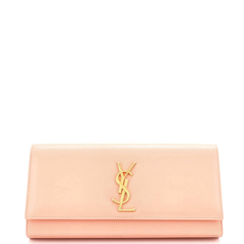 Classic Monogram Clutch Leather Long