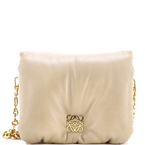 LOEWE Goya Puffer Bag Leather Medium