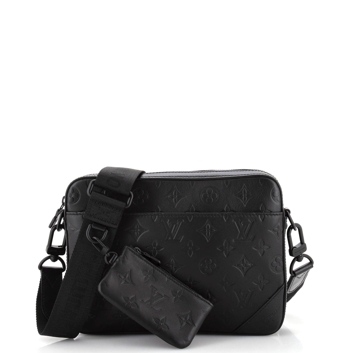 Louis Vuitton Duo Messenger Bag Monogram Shadow Leather