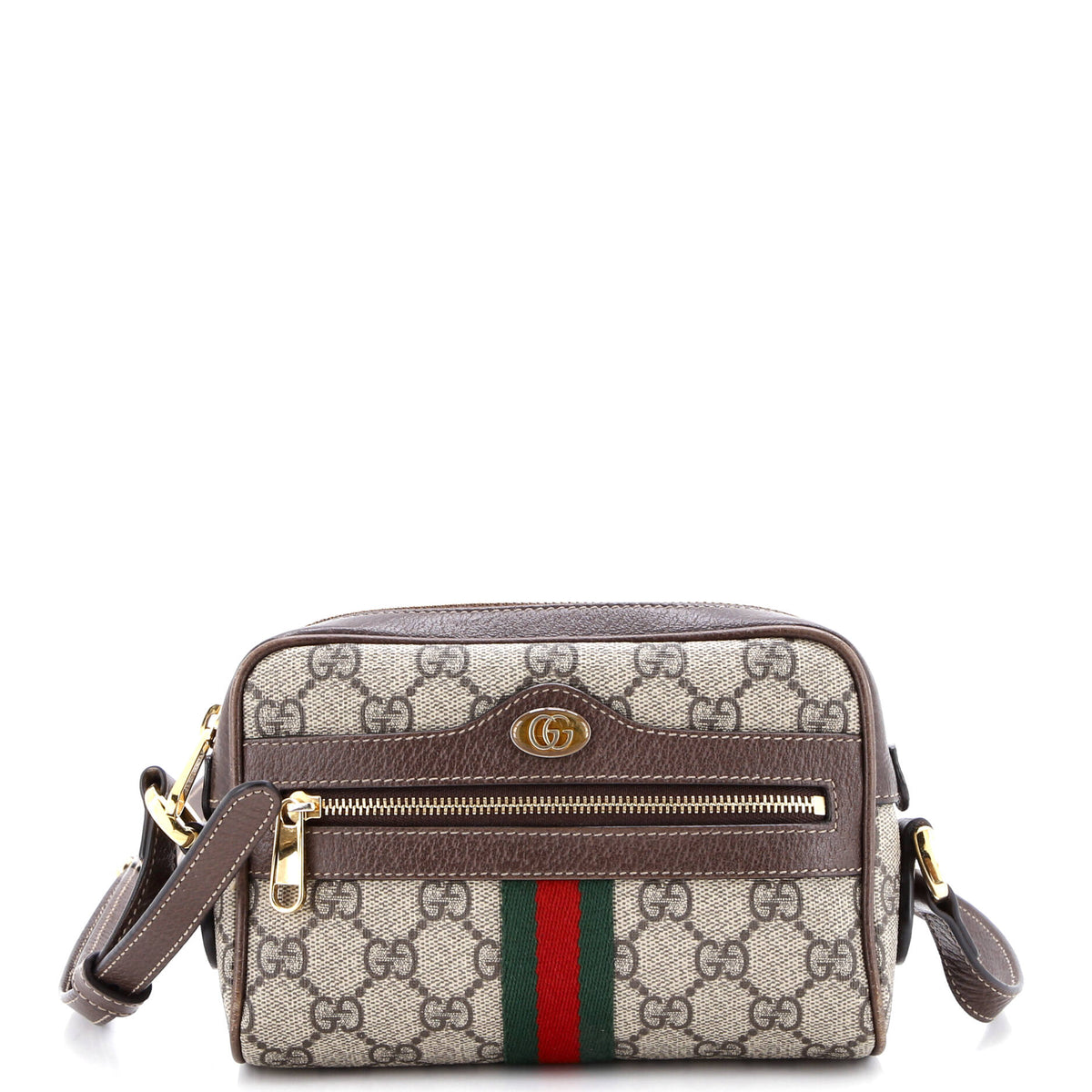 Gucci GUCCI Ophidia Shoulder Bag GG Coated Canvas Mini