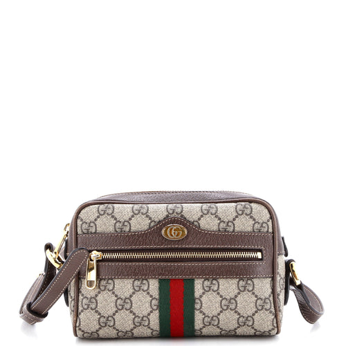GUCCI Ophidia Shoulder Bag GG Coated Canvas Mini