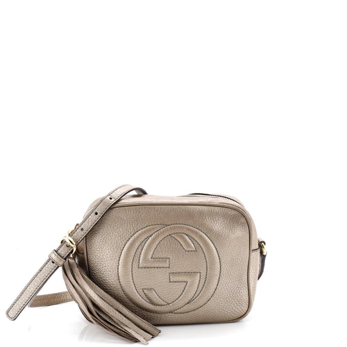 GUCCI Soho Disco Crossbody Bag Leather Small