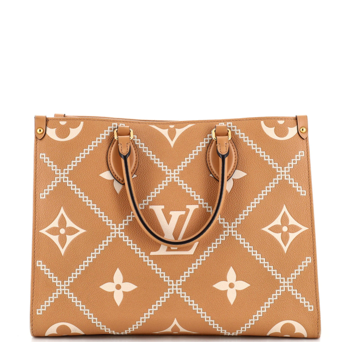 Louis Vuitton OnTheGo Tote Monogram Empreinte Giant Broderies MM