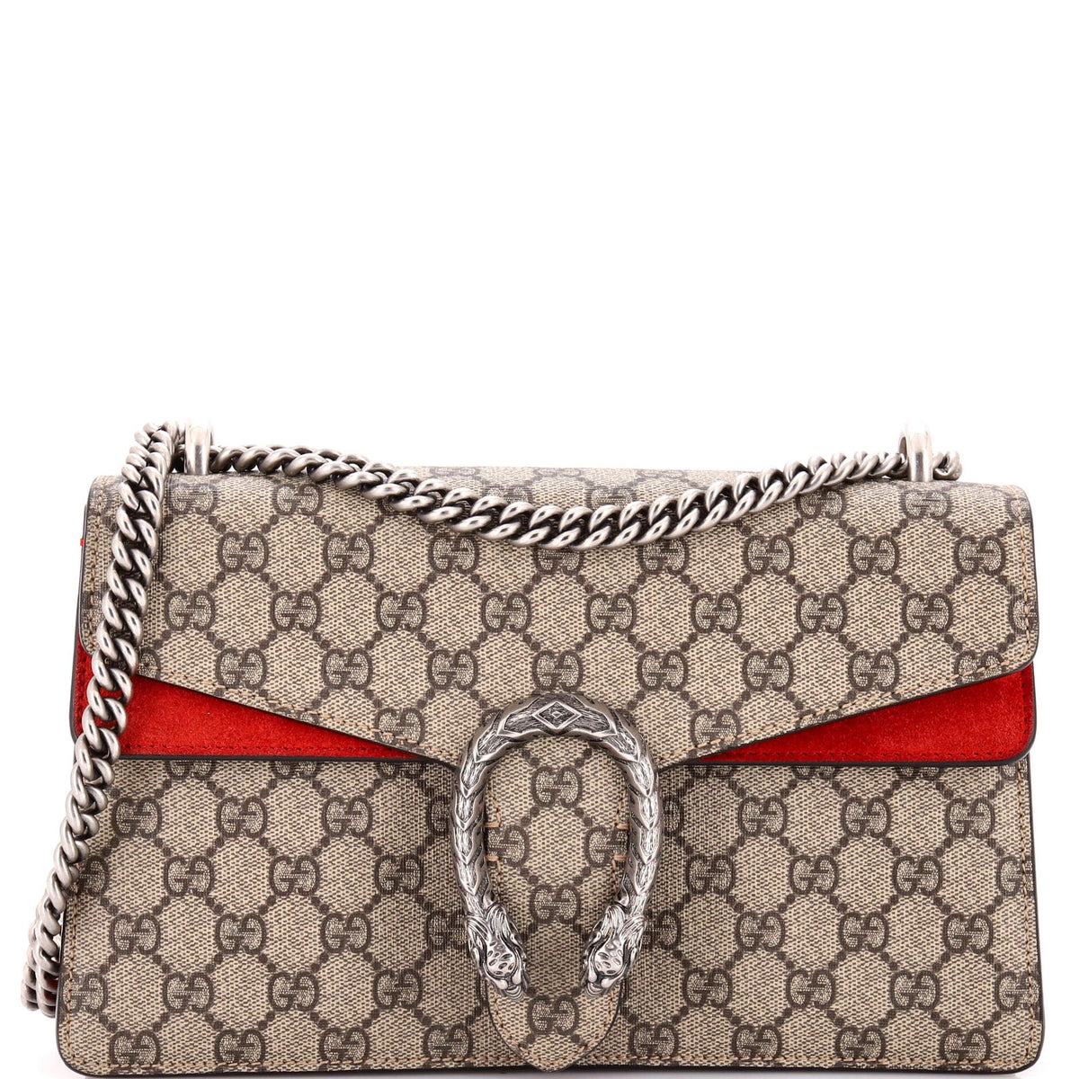 Gucci GUCCI Dionysus Bag GG Coated Canvas Small