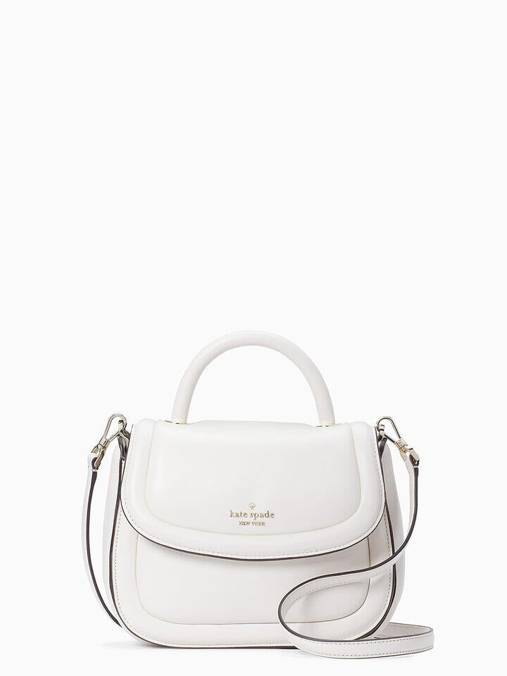 Kate Spade Au Puffy Smooth Leather Top Handle Crossbody