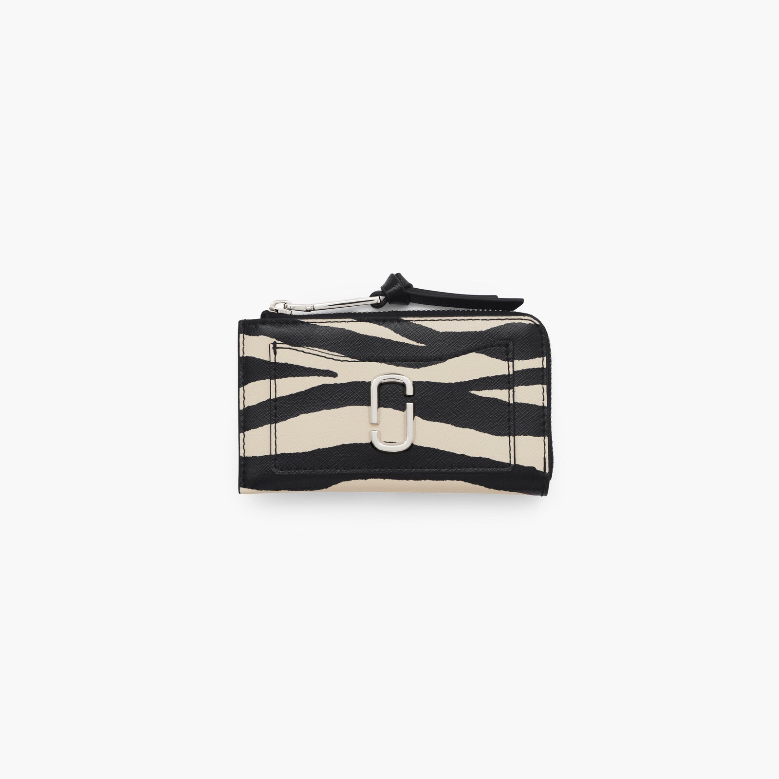 Marc Jacobs The Zebra Utility Snapshot Top Zip Multi Wallet in Black/White