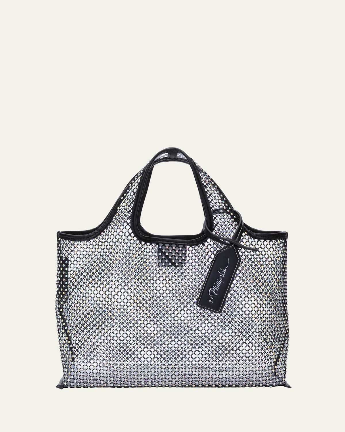 3.1 Phillip Lim Mini Mesh Crystal Market Tote Bag