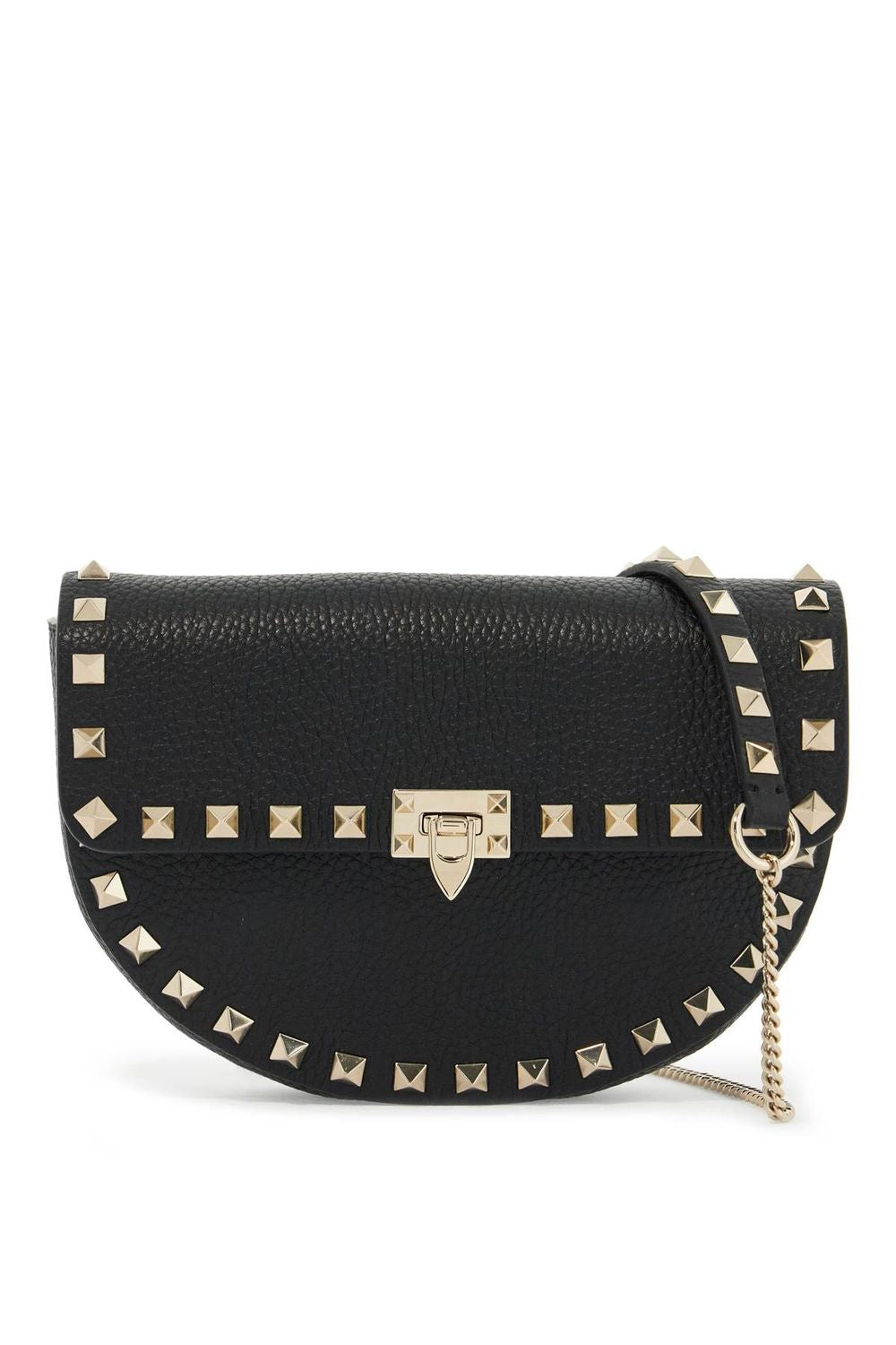 Valentino Garavani Women's Rockstud Mini Crossbody Bag in Black | 5W0P0AG8VSH