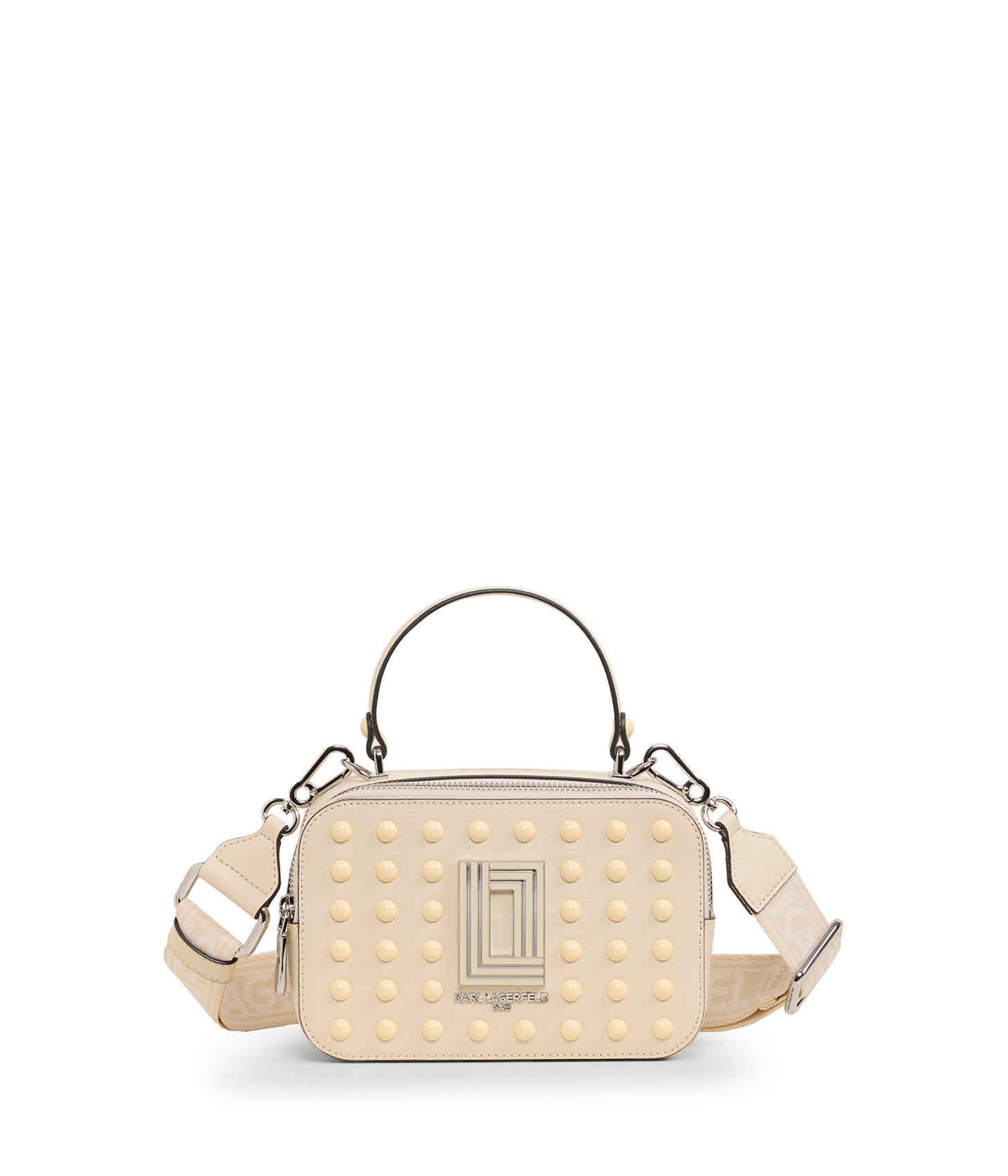 Karl Lagerfeld Paris | Women's Simone Camera Bag | Almond Milk Beige